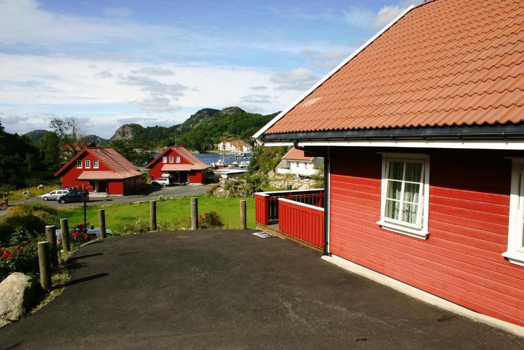 Bjornevag Ferie Hotel Farsund Exterior photo